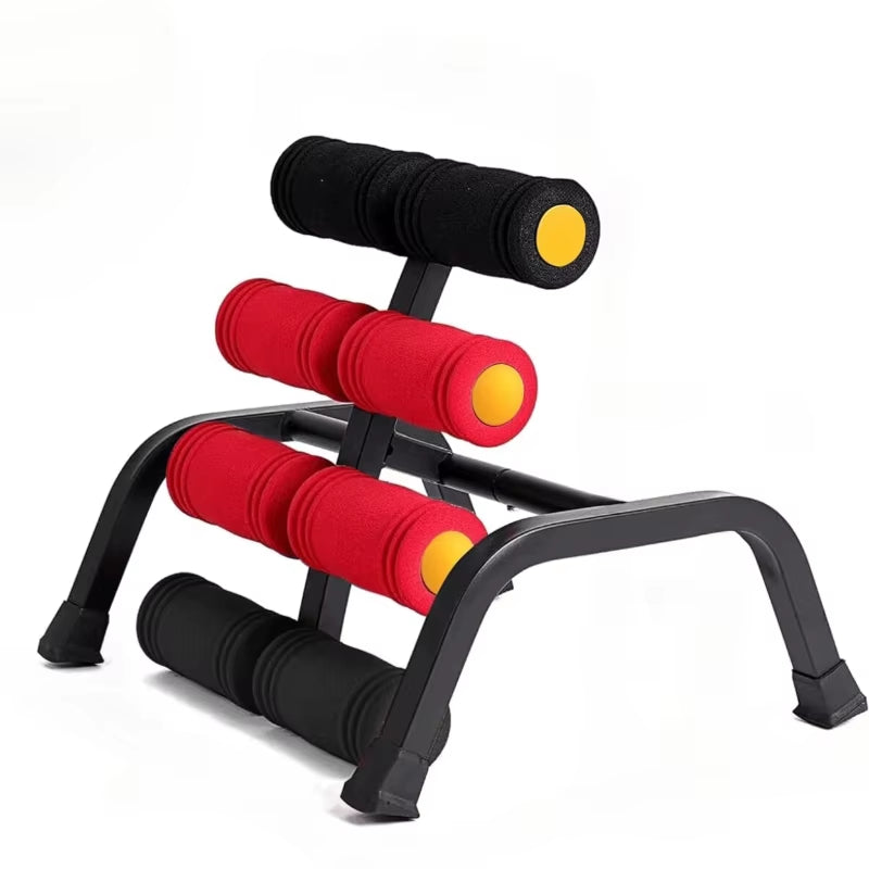 Custom Mini Inversion Table Relieve Back Pain with Massage Roller Foldable Stretcher Ab Machine 400LB Weight Capacity